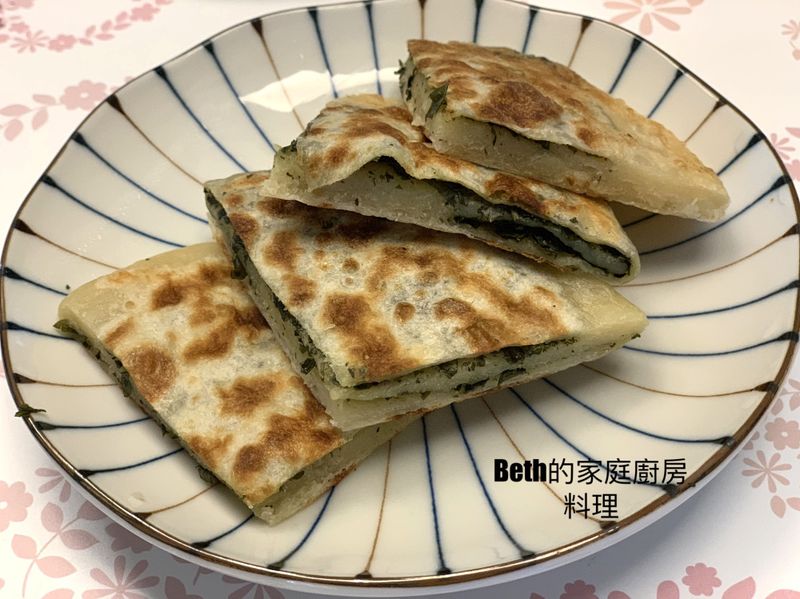 苦茶油香椿餅（素）