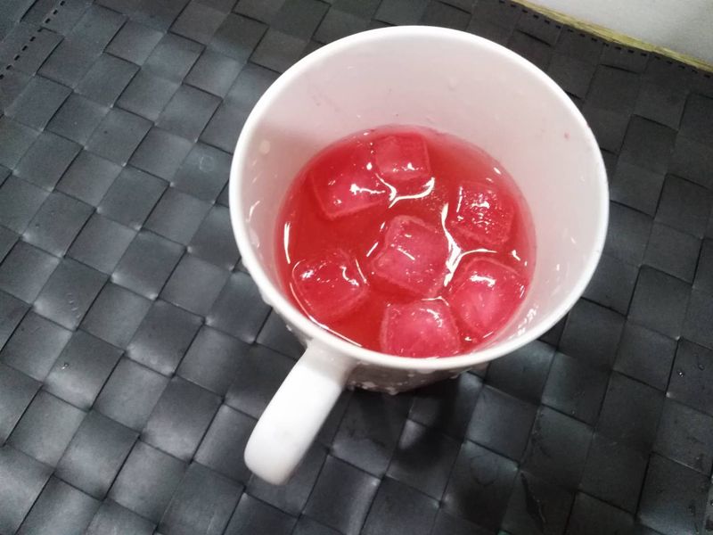 覆盆子冰磚