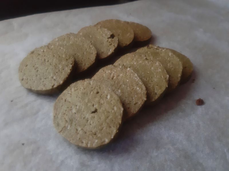 綠茶餅乾 少糖少油配方