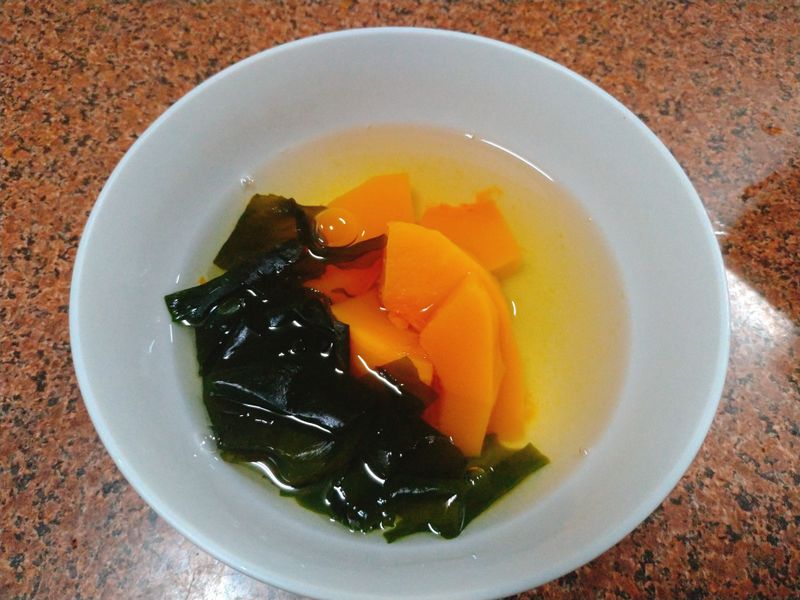 南瓜海帶湯