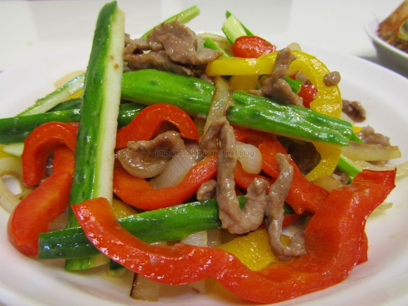 【10分鐘】沒有酸味的彩椒牛肉絲(2人份)