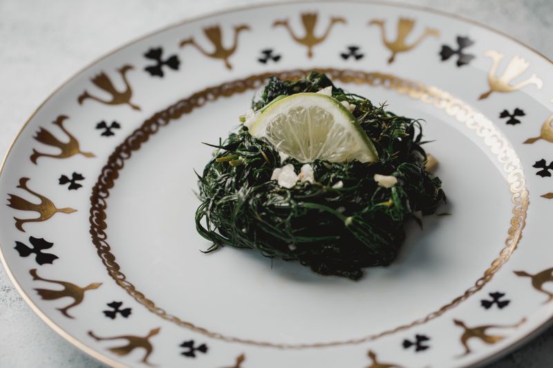 低醣料理 <蔬菜> 白酒檸香炒蒔蘿