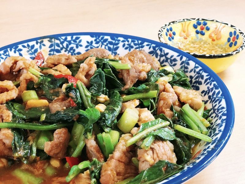 家常沙茶豬肉