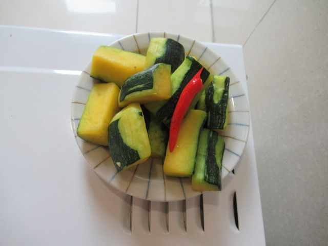 蒜香菜南瓜