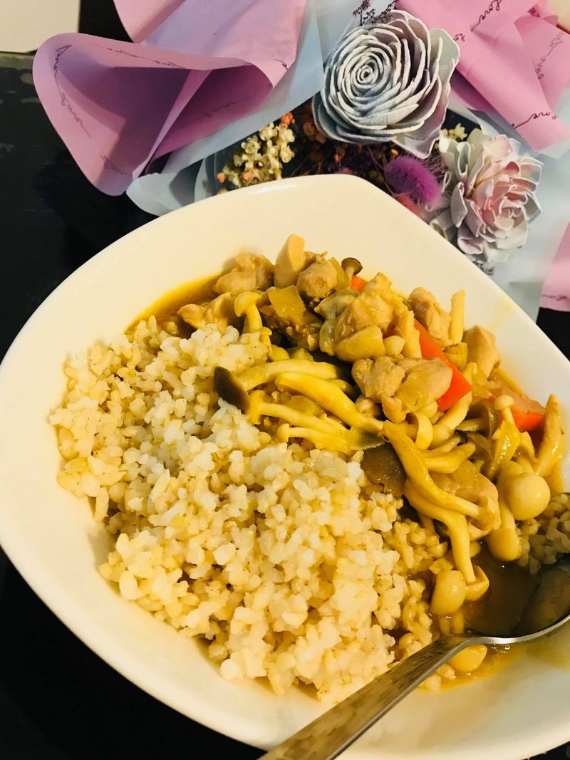 咖哩菇菇雞 【好菇道營養料理】