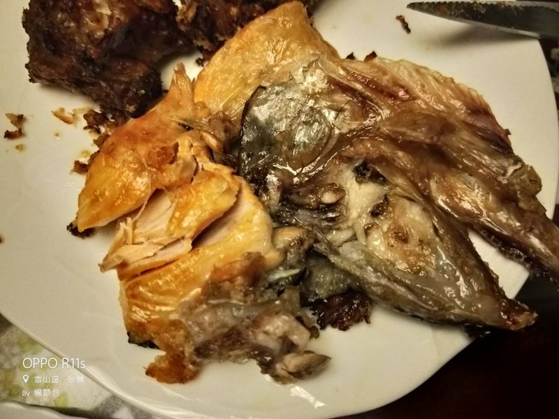 氣炸鮭魚頭
