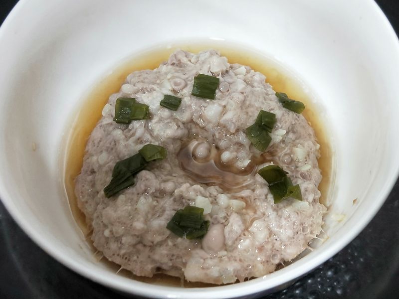 電子鍋副食品-蒜香蒸肉