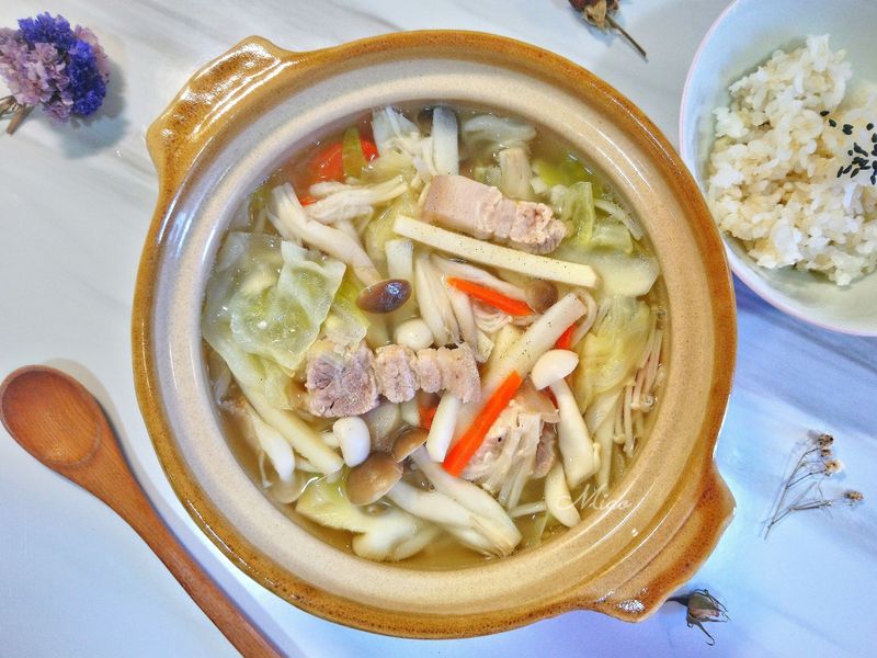 飯湯(五花肉筍子湯)【好菇道營養料理】