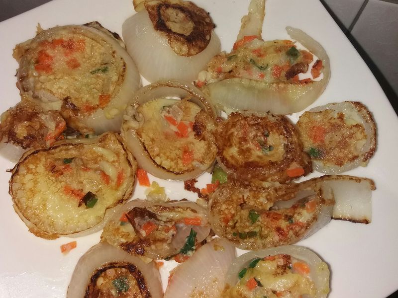 洋蔥圈餅