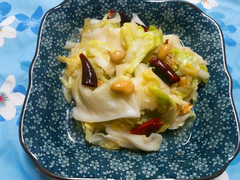 宮保高麗菜🌶