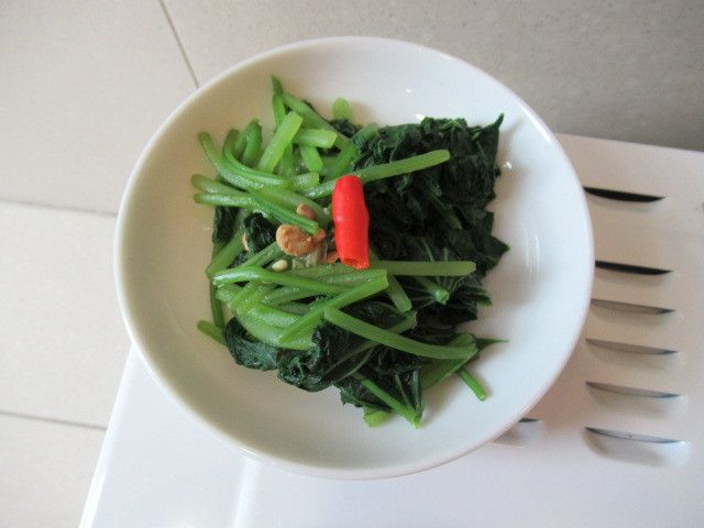 豆醬地瓜葉