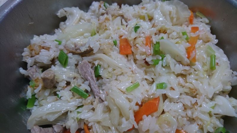 餐桌印象-高麗菜飯