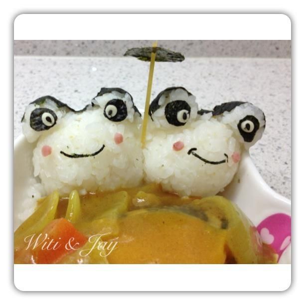 [Witi✿Kitchen]青蛙泡湯。南瓜咖哩