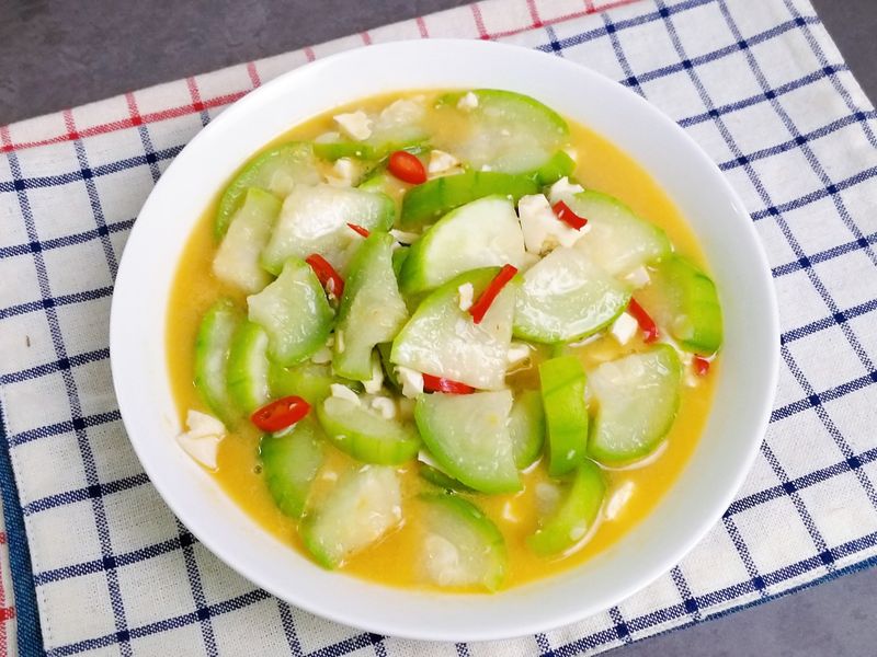 鹹蛋煮絲瓜