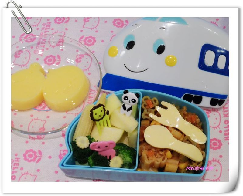 【親子食堂】義大利肉醬麵麵餐盒