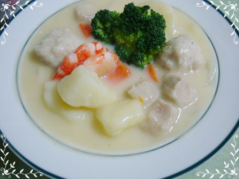 奶油燉菜