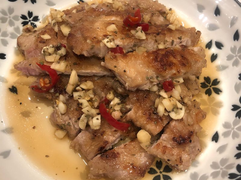 泰式椒麻豬排🥩