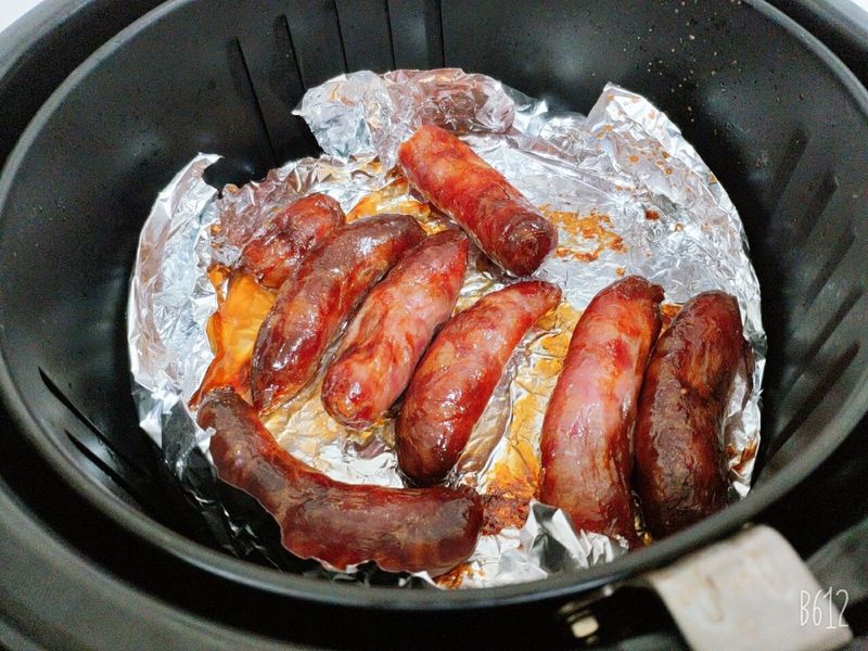 氣炸鍋料理-炸香腸
