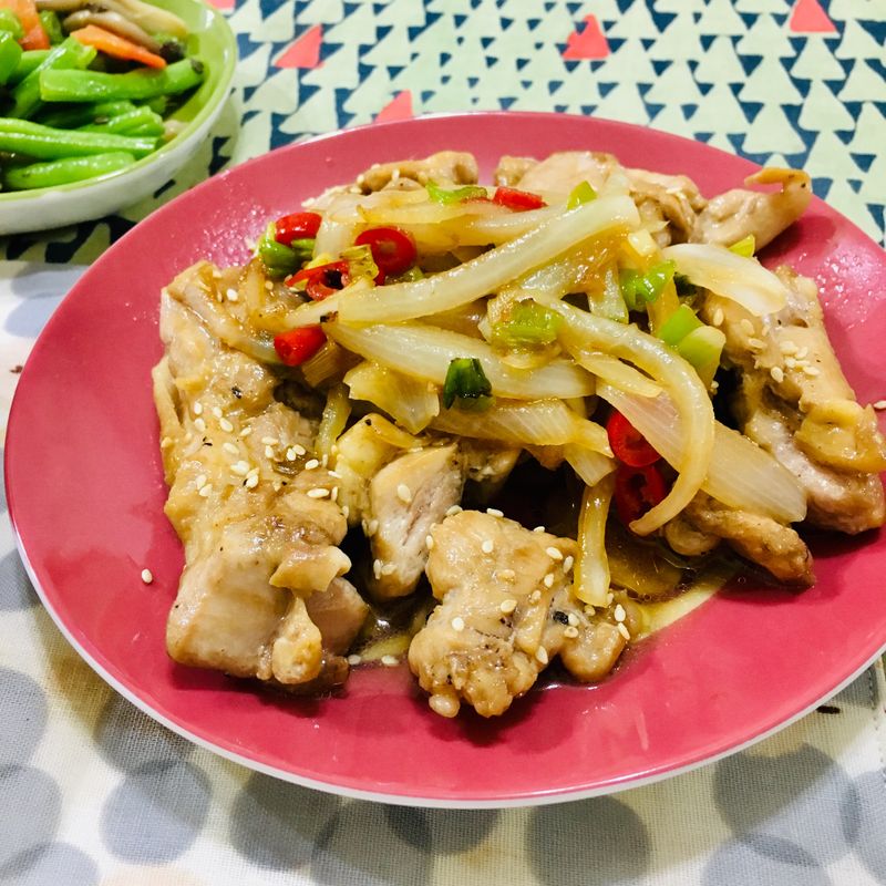 照燒醬汁雞肉