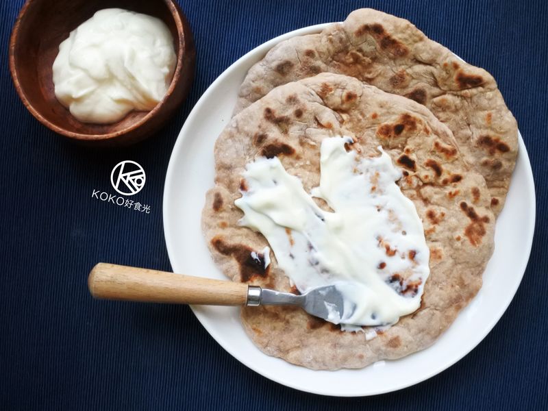 無油平底鍋薄餅Flat Bread
