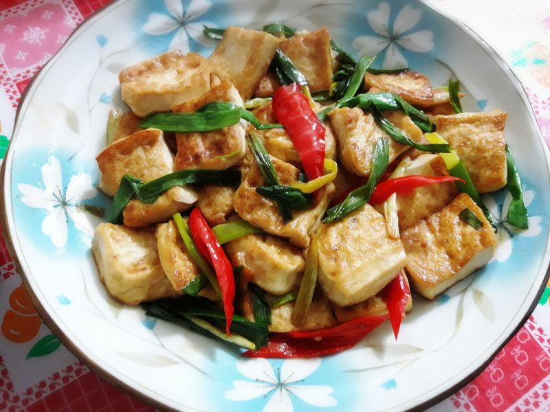炒豆腐