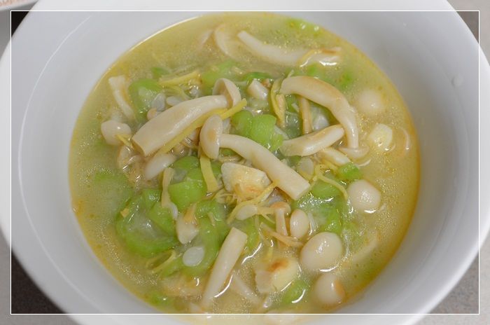 [四季江戶味之秋季料理]-干貝雪菇燴角瓜