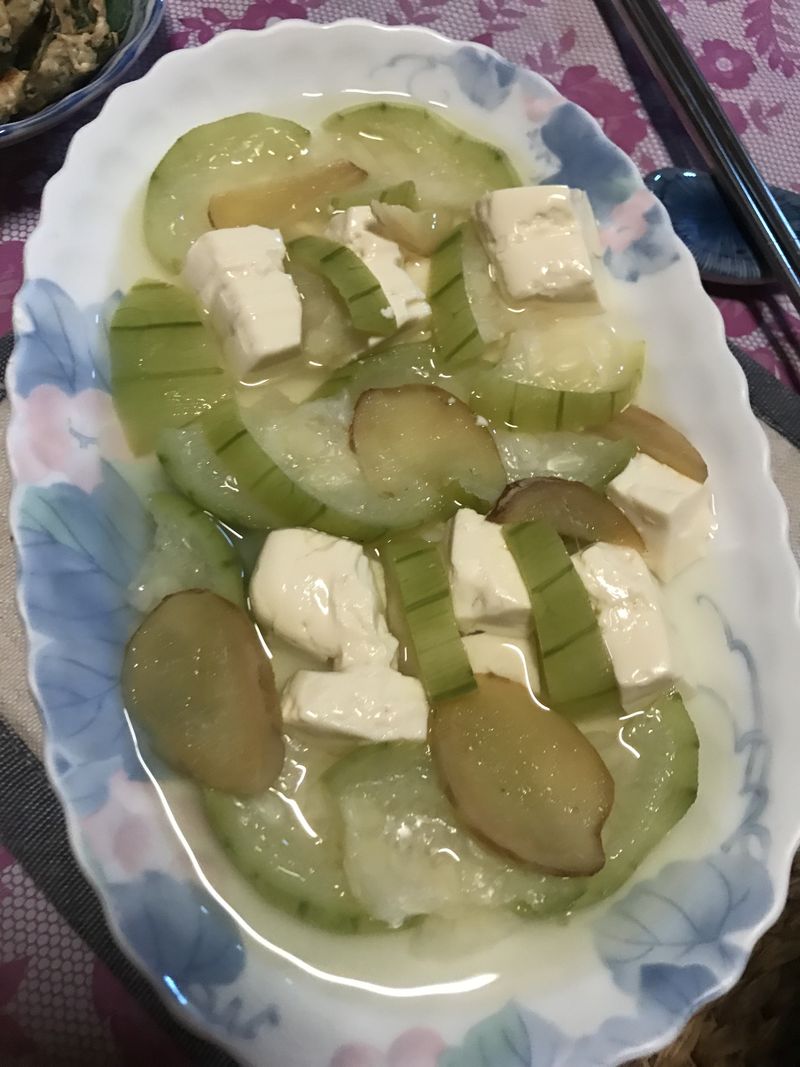 腎病人食譜_絲瓜玉白蘿蔔