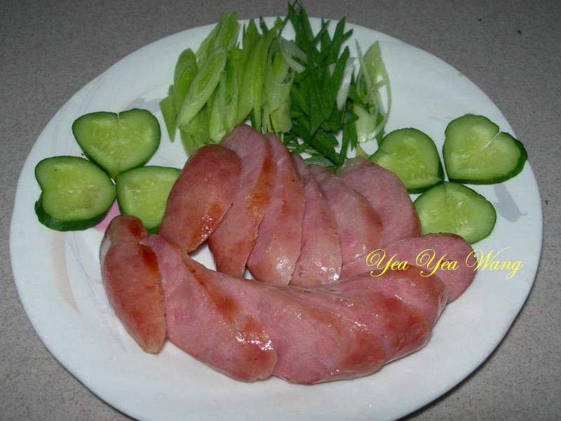 青蒜香腸