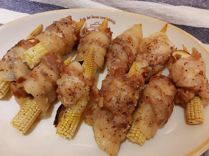 香烤豬肉捲(烤箱料理)