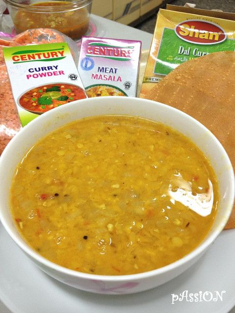 尼泊爾料理。華麗香料橘扁豆燉湯Dal(4人份)