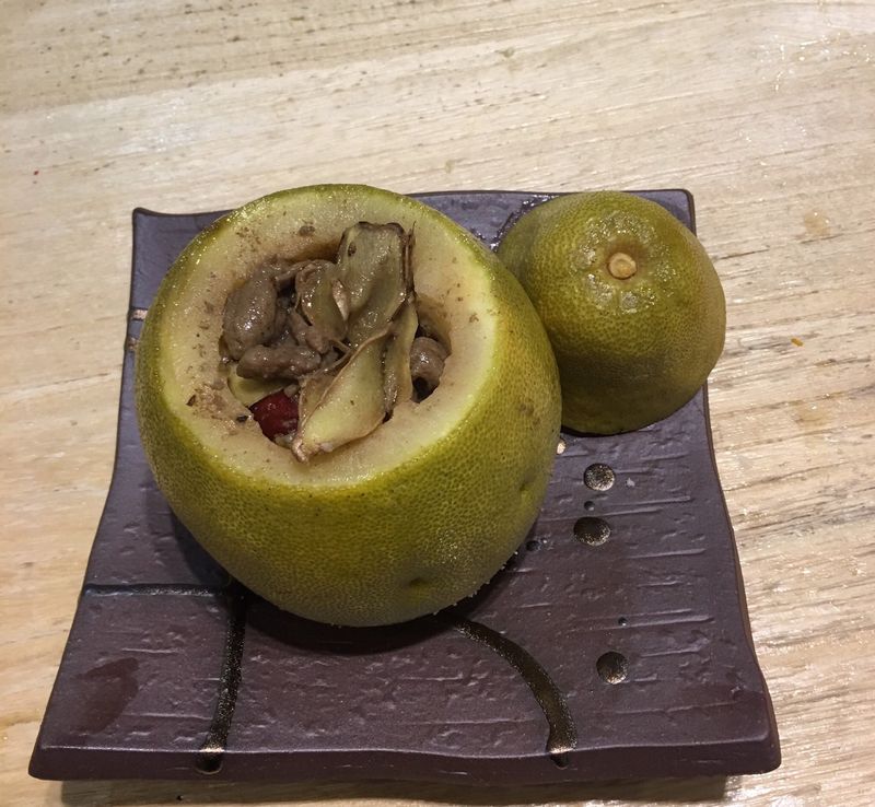 柚子羊肉盅