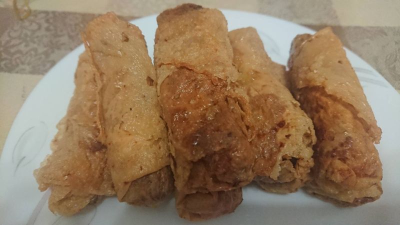 腐皮蝦捲