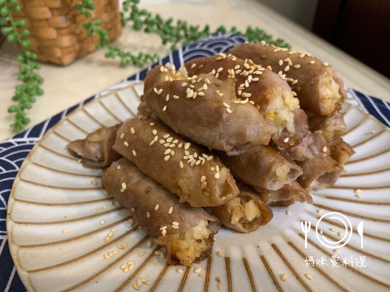 飯糰肉捲(剩飯料理)