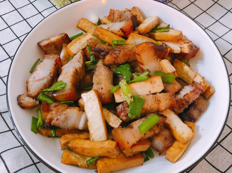 氣炸鹹豬肉豆乾