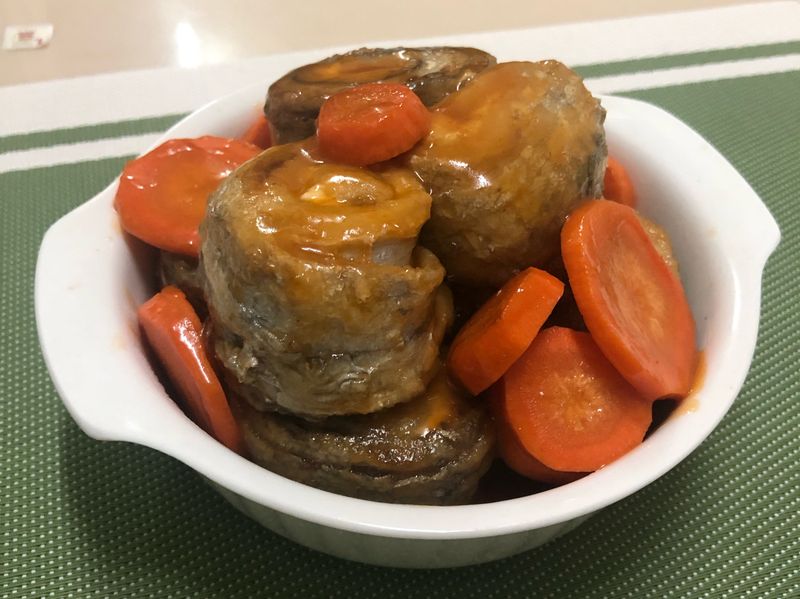 糖醋白帶魚捲