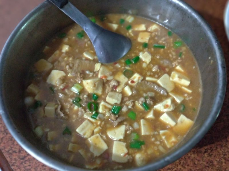 麻婆豆腐燴飯(家庭版)