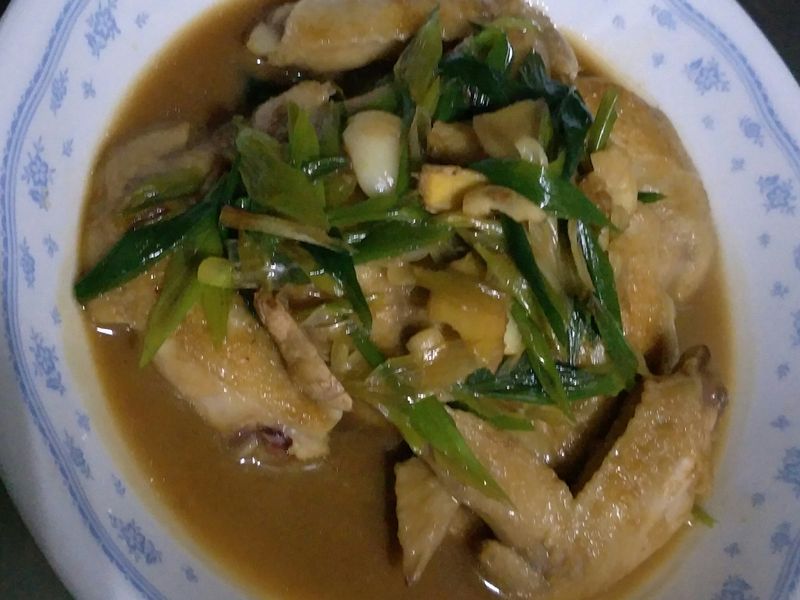 蔥燒雞翅