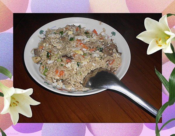 炒泡麵