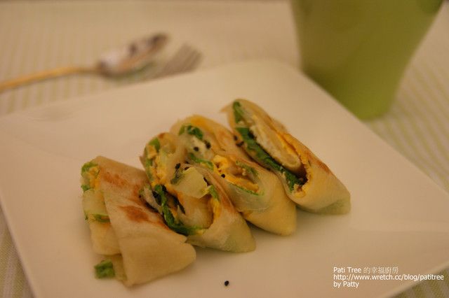 【Pati Tree的幸福廚房】營養早餐 -- 蔬菜蛋餅