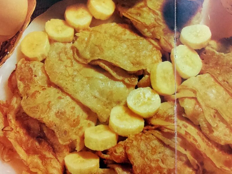(星馬料理)香蕉薄煎糕