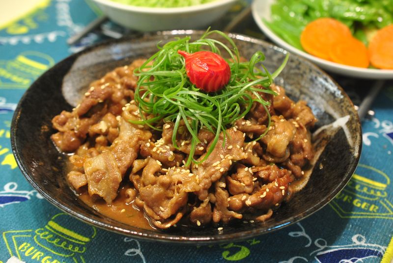 醬燒豬肉片(便當菜)