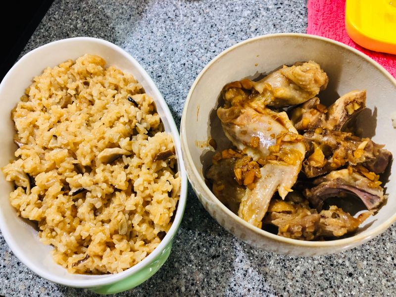 麻油雞飯