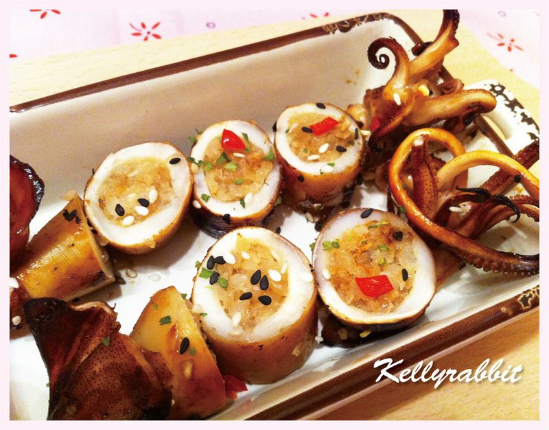 醬烤小捲鑲飯