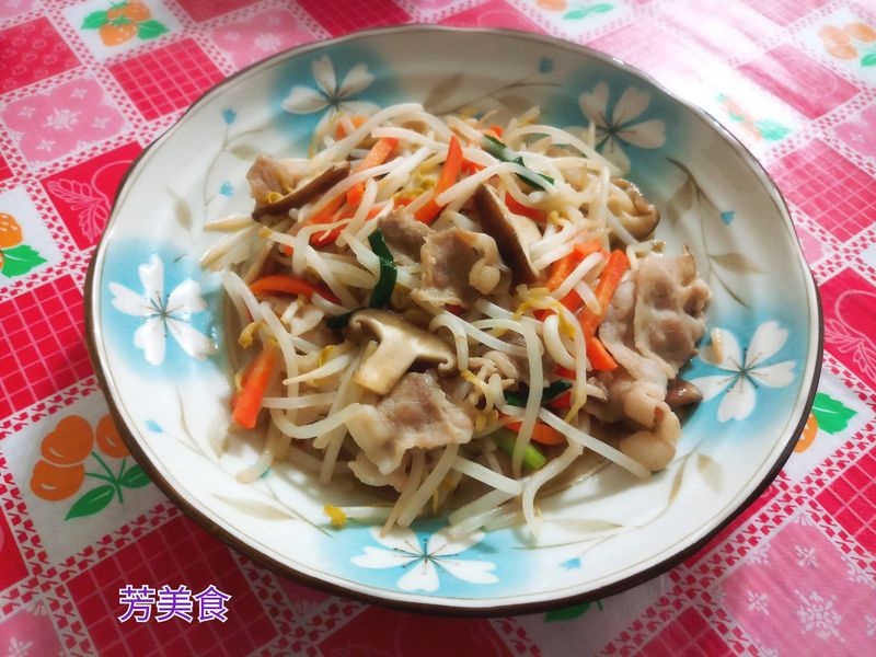 豆芽菜什錦炒