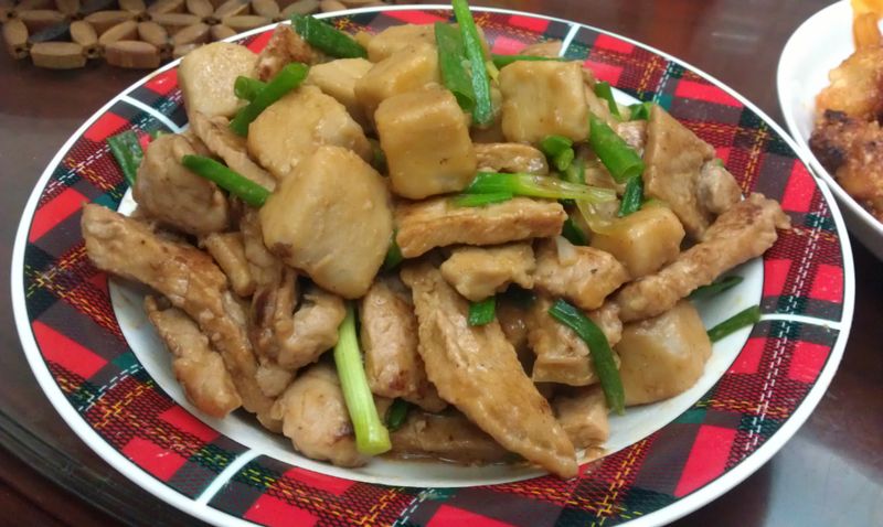芋頭燒肉排