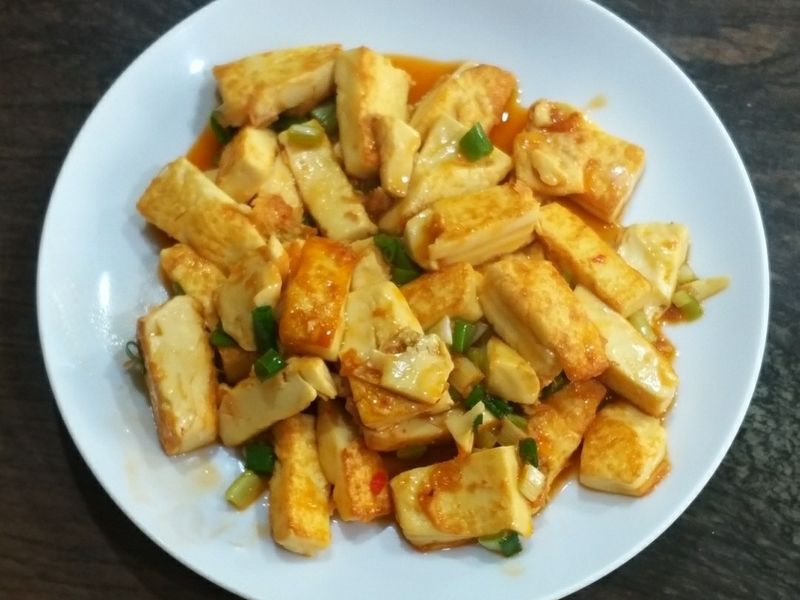 辣煎豆腐