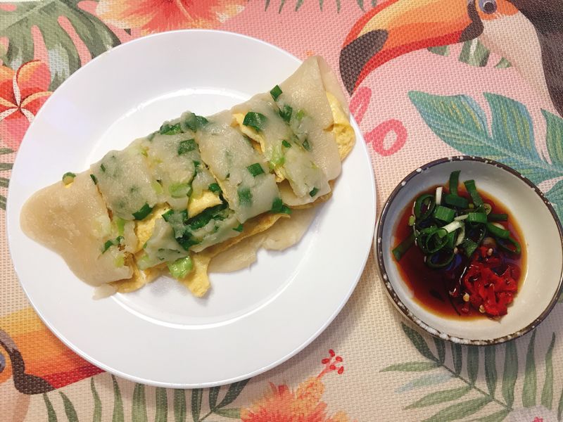 超Q彈古早味蛋餅