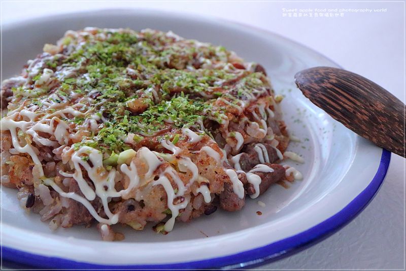 大阪焼煎餅飯