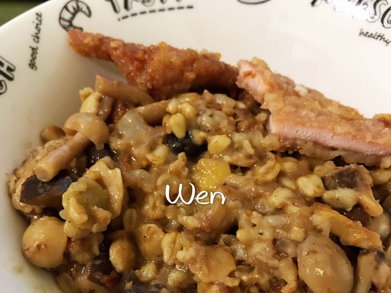 日式雙菇紅燒鰻炊飯