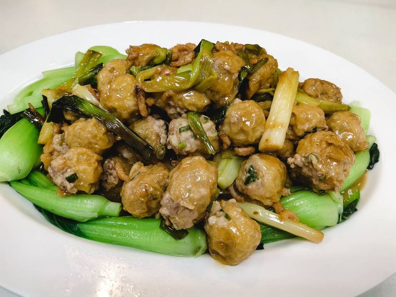 江菜烤麵筋